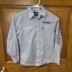 Wrangler Boys Wrangler Logo Button Down Shirt